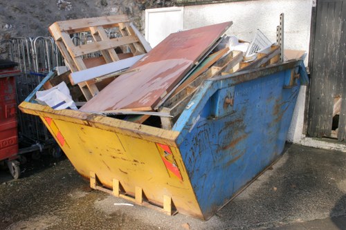 Satisfied customers after house clearance in Neasden