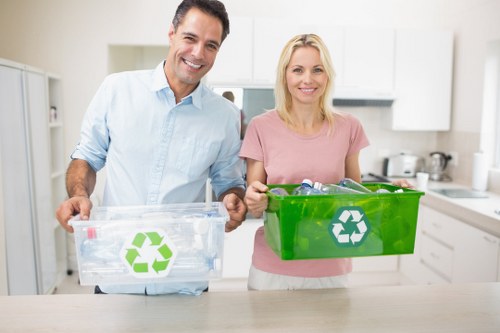 Advanced waste sorting technology in action